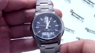 Часы Casio WAVE CEPTOR WVAM630TD1A WVAM630TD1AER  видео обзор от PresidentWatchesRu [upl. by Yank]