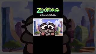 Zootopia in ONE MINUTE shorts [upl. by Zsolway]