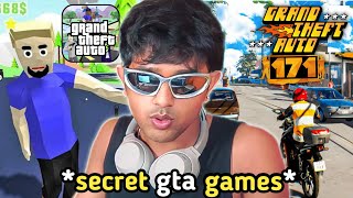 I Tried 4 SECRET GTA GAMES which no one KNOWS [upl. by Licastro292]