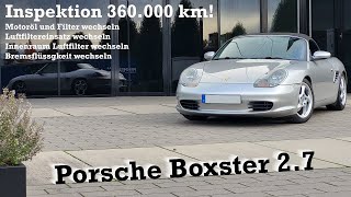 Porsche Boxster 986 27l Service 360000 km  Knackiges Boxster mal knack es hier mal knack es da [upl. by Gleich]