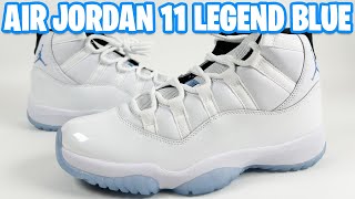 AIR JORDAN 11 LEGEND BLUE COLUMBIA 2024 REVIEW  EVERYTHING YOU NEED TO KNOW [upl. by Avehstab]