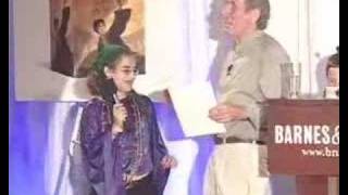 Jim Dale reads Harry Potter in BampN party Part 5 of 6 [upl. by Ishii271]