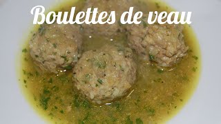 Recette des Boulettes de veau [upl. by Calore403]