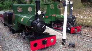 Visit to the Spinney Light Railway [upl. by Nairde]