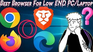 Lowest Memory Consuming Browser In Windows  Best Browser For Low End PCLaptop  Tech Tackle [upl. by Hardwick617]