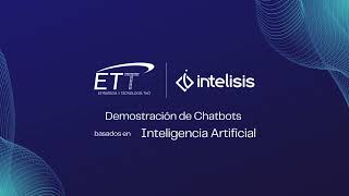 Chatbots Intelisis ERP  ETT [upl. by Teiluj433]