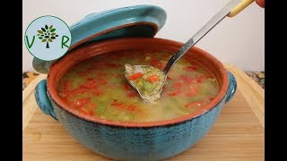 Comment préparer la Soupe de pois cassés acidulée au levain [upl. by Anihtyc71]