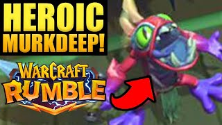 HEROIC Murkdeep Guide  Darkshore  Warcraft Rumble [upl. by Gnilrets]