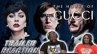 House of Gucci Official Trailer Reaction  Trailer Drop [upl. by Elacim]