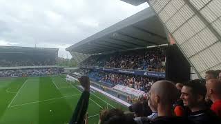 fans fight and late minutes winner sold out the den millwall vs Bristol city [upl. by Servais]