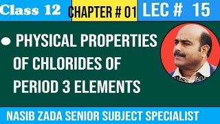 PHYSICAL PROPERTIES OF CHLORIDES OF PRIOD 3 ELEMENTSCHEMISTRY CLASSPASHTOPOSHTO [upl. by Locin]