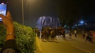 Ravan dj par hua Pathar bazi Muzaffarnagar nagar me [upl. by Embry286]