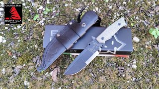 FOX FX 610 SHERPA D2 STEEL MICARTA GREEN COLTELLO BUSHCRAFT Scintilla Treviso [upl. by Georgeta]