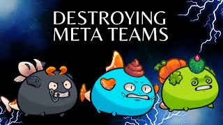 META TEAM DESTROYER  AXIE INFINITY GAMEPLAY 2024 [upl. by Selene]