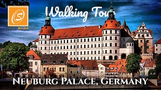 Palace in Neuburg an der Donau Germany  Walking Tour [upl. by Aran881]