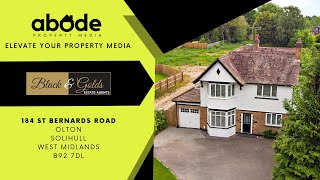 Black amp Gold Estate Agents  184 St Bernards Road  Olton  Property Videography Birmingham [upl. by Derrej217]