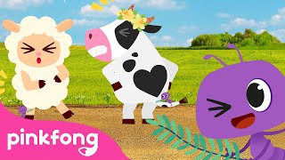 La Hormiguita  Fui al Mercado🎶  Animales de la Granja de Pinkfong  Pinkfong Canciones Infantiles [upl. by Ahtelahs]