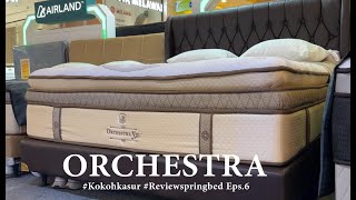 Review NEW Orchestra Vie M24  Kasur Flagship Airland Springbed [upl. by Ximena]