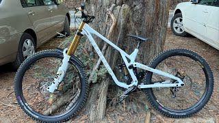 Santa Cruz MTB  First rip on my new Commencal Supreme DH V5  111024 [upl. by Gae334]