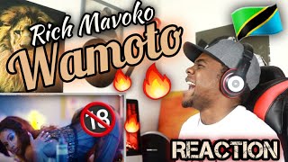 Rich Mavoko  Wamoto Official Music VideoREACTION [upl. by Anyah384]