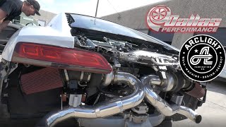 DDE  ARCLIGHT  How Much boost can it make  Dallas Performance  Aaron Kaufman  Twin Turbo F12 [upl. by Marlo]