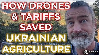 How Tariffs and Drones Saved Ukrainian Agriculture  Peter Zeihan [upl. by Gilligan]