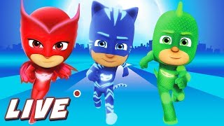 PJ Masks  Season 1 LIVE 247 🔴  Kids Cartoon  Video for Kids pjmasks [upl. by Quinn669]