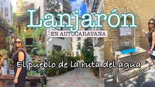 🚐 LANJARÓN en autocaravana ll Ruta por la Alpujarra de granada vanlife ⛲️ [upl. by Krasnoff]