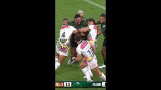 Royce Hunt off the back fence nrl [upl. by Renraw]