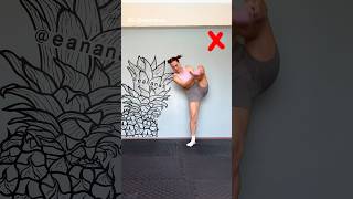 Leg Hold Tutorial🔥 gymnast tips leghold flexibility splits [upl. by Kyred732]