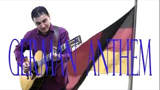 German National Anthem Deutsche Nationalhymne Fingerstyle Guitar Cover by Enyedi Sándor [upl. by Favianus]