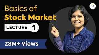 Basics of Stock Market For Beginners Lecture 1 By CA Rachana Phadke Ranade [upl. by Annig274]