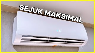 BARUUU AC PORTABLE 05 PK  ½ PK  AC Yang Bisa Kemana Saja  Full Unboxing  Setting  Review [upl. by Aerdnua273]