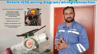 Rotork IQ35 MOV Wiring Diagram Decoded  Wiring Connection Verification  MOV jumper setting [upl. by Kan]