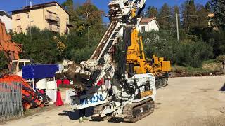 CMV MK 420 D  Micropiling and anchoring machine 33 [upl. by Llirrehs]