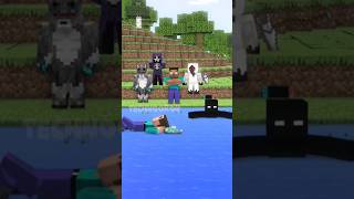 Sigma Herobrine VS Mutant Mobs 💀  Minecraft Animation sigma herobrine minecraft animation [upl. by Eehtomit452]