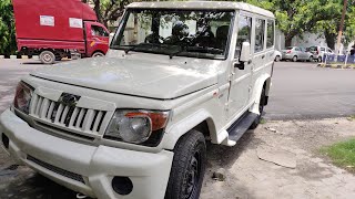 Mahindra Bolero full dent paint  Diamond white colour  lucknow [upl. by Anauqed]