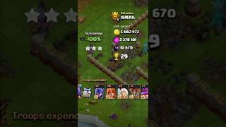 World Record Loot in Clash of Clans History clashofclans cocshorts [upl. by Airak940]