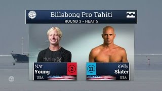 2016 Billabong Pro Tahiti Round 3 Heat 5 [upl. by Natye976]