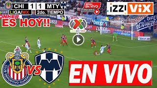 🔴 Chivas vs Monterrey en vivo  ✅TUDN  Jornada 10  Cuando juega Chivas vs Monterrey En Vivo [upl. by Cammy406]