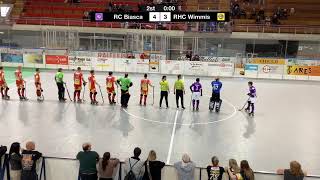 Playout NLA Spiel 3 RC Biasca  RHC Wimmis 20042024 [upl. by Anialed]