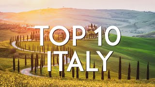 TOP 10 things to do in ITALY  Travel Guide [upl. by Ellainad]