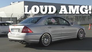 615HP Mercedes C55 AMG SUPERCHARGED SOUNDS [upl. by Tisbee276]