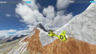 Mount Everest Tour  Helicopter Airbus H135  Microsoft Flight Simulator 2020  Easy control [upl. by Lavinia192]