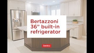 Bertazzoni 36quot BuiltIn Refrigerator [upl. by Keram]