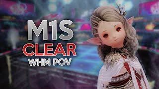 M1S ReClear 3  WHM POV  FFXIV [upl. by Ecitsuj]