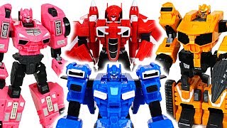 They are back Miniforce X commando X machine transform combine robots appeared  DuDuPopTOY [upl. by Assirrac]