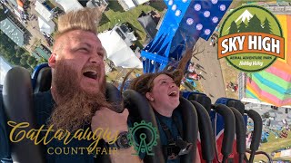 Southwest New Yorks BIGGEST County Fair Northeast Coaster Challenge Day 12 Vlog [upl. by Tellford693]