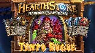 Hearthstone Deck Spotlight Tempo Rogue DKMR [upl. by Kcaj]