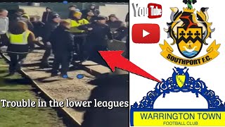 Warrington V Southport trouble in the lower leagues [upl. by Purity]